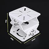 WiTi Universal Joint Mount for Security Camera, 3-Axis Bracket Adjustable Solid Metal Base,Connector Suitable for CCTV Cameras Installation inddor and outdoor - Image 4