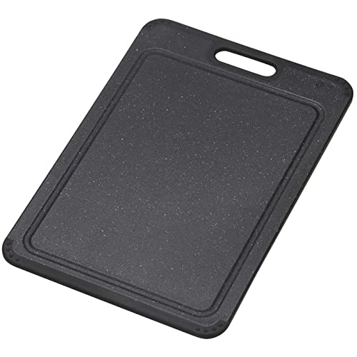 TONBO 新輝合成(Shinki Gosei) トンボ まな板 抗菌 食洗機対応 ラバー付 ブラックストーン ワイド LL 奥行26×幅38×厚さ0.8cm アウトドア キャンプのサムネイル