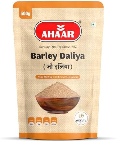 Ahaar Barley Daliya | Jau Ka Daliya (500 gm)