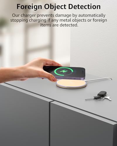 image for TOZO 2025 Upgraded Wireless Charger 15W Max Fast Wireless Charging Pad