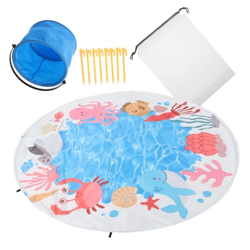 Tapis de plage imperméable et anti-sable VICASKY couverture de pique-nique portable