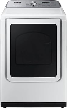 7.4 cu. ft. Smart Vented Electric Dryer with Steam Sanitize+ in White