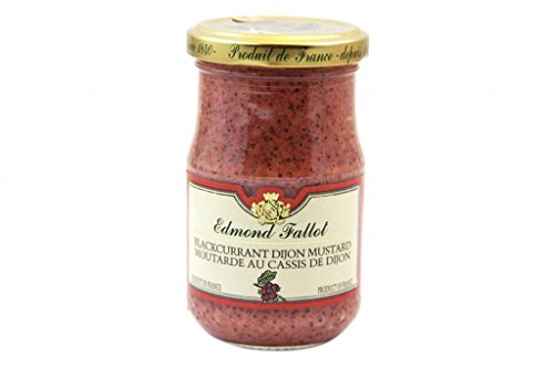 Edmond Fallot Blackcurrant Dijon Mustard 7.2 Ounce