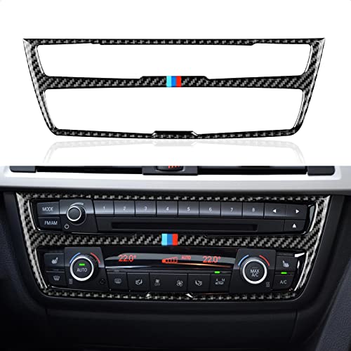 Car CD Panel Cover Sticker Carbon Decal Trim Center Console fits for BMW F30 F31 F34 3GT F32 F33 F36 2012 2013 2014 2015 2016 2017 2018 2019 Accessories