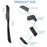 4Pcs Dermaplane Razor for Women Face- Professional Face Razors for Women and Men - Eyebrow Trimmer, Shaver, Dermaplaning Tool for Smooth Skin Care - Image 2