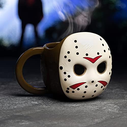 Taza con Forma Máscara Jason Friday The 13th miniatura 4