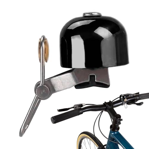 Timbre para Bicicleta Sonoro | Timbre De Montaña con Sonido Fuerte | Montaje En Manillar Decoración Retro para Hombre Mujer Niño Seguridad Ciclismo Carretera Montaña Ciudad Noche