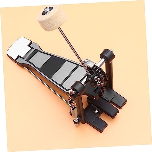 TOYANDONA Pedal metálico simple para bombo miniatura 6