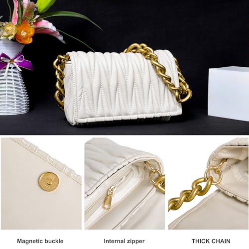 Image of Small Purses for Women Summer Crossbody Bag Quilted Evening Clutch Handbags