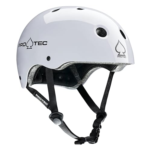 Pro Tec Casco de Snowboard para Hombre, tamaño S, Color Blanco