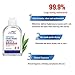 Wenasi 75% Alcohol Disposable Hand Sanitizer Gel, Kills 99.99% Germs, Long-lasting Anti-Bacterial Quick Drying Liquid Hand Soap, No Water Required