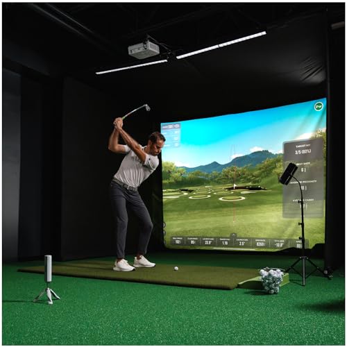 Rapsodo - MLM2PRO Golf Launch Monitor, Simulators for Home & Training, Mobile Launch Monitor for Golf Swing Analysis, Measures Spin Rate & Axis, Tracker & Swing Analyzer, Indoor Outdoor Use