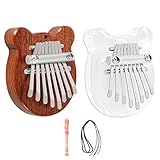 EASTROCK 8 Key Mini Kalimba, （2 Packs)