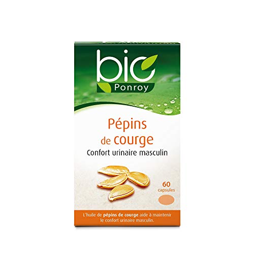 Pépins de Courge Bio - Confort Urinaire de l’Homme - 60 capsules - Yves Ponroy Cover