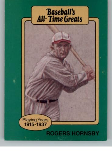 1987 Hygrade All-Time Greats Rogers Hornsby