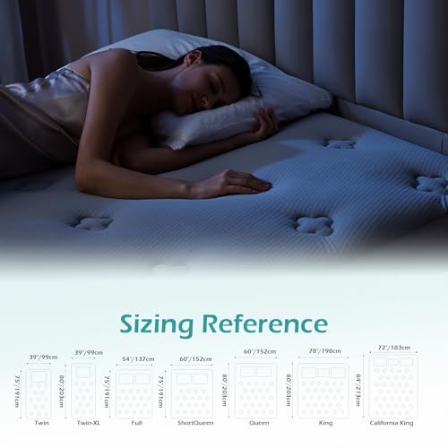 Image of Hansleep Full Size Mattress Topper Memory Foam, Full Foam Mattress Pad