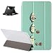 Produktbild Shinyzone Hülle für iPad Pro 11 2020,Dreifach Trifold Stand Smart Cover mit Auto Schlaf/Wach,Avocado Muster Design Leder Flip Transluzent Rückseite Schutzhülle