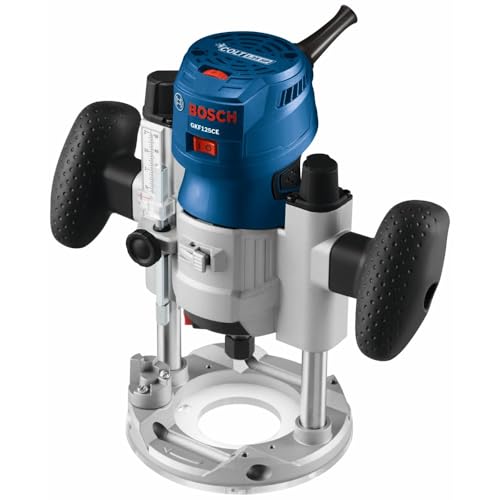 Routeur palmier Bosch GKF125CEPK avec kit combiné à vitesse variable bleu - 7