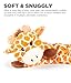 Outward Hound Longidues Giraffe Plush & Squeaky Dog Tug Toy