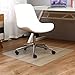CHAIRLIN Bodenschutzmatte 120*cm90*1.5cm Polycarbonat Büromatten transparente Bürostuhlunterlage Stuhlmatte für Hartboden Laminat, Parkett und Fliesen, rutschfest