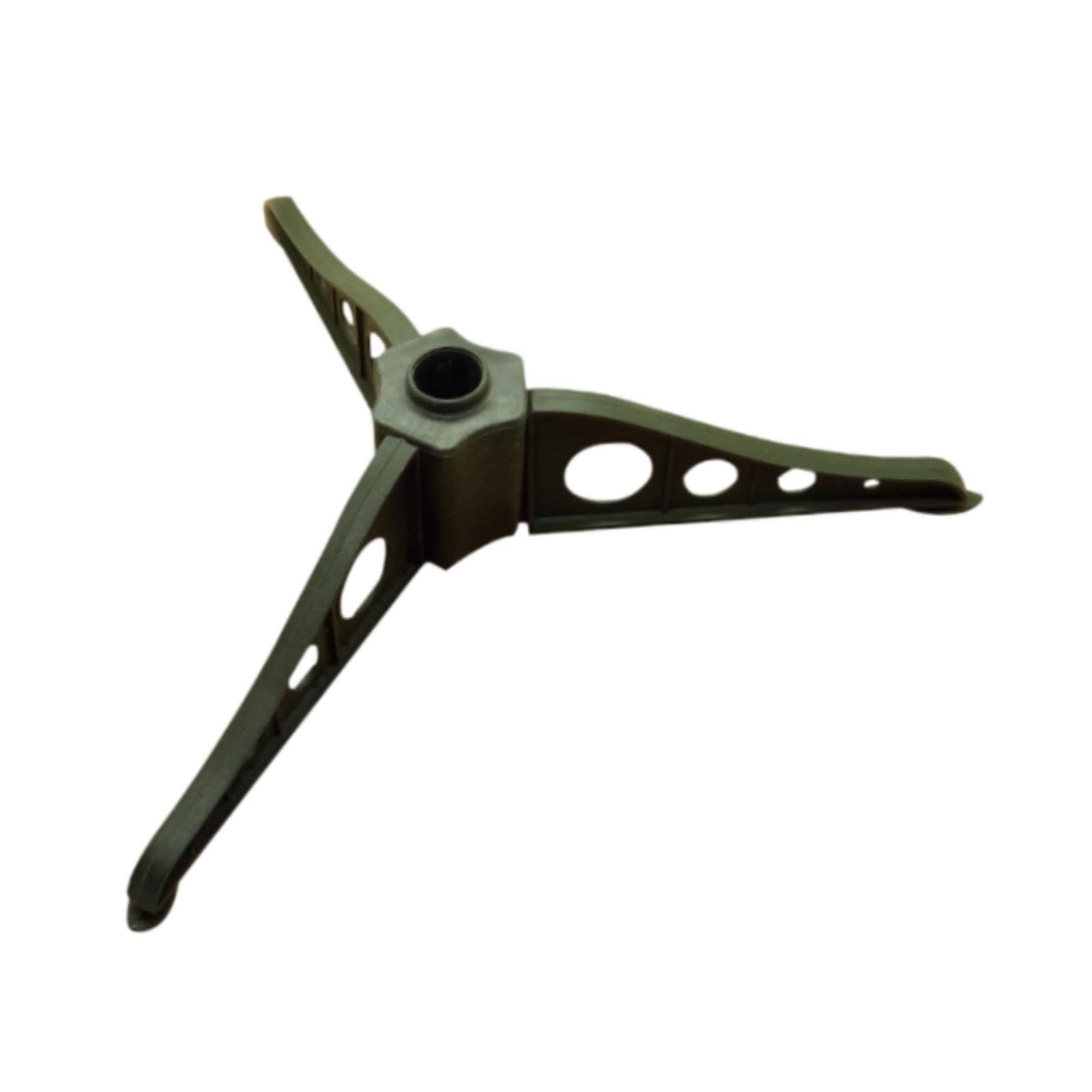 Nishiyuenyi Xmas Tree Base Christmas Tree Stand Black Party Three Legged Design, Holiday Festive New Year Tree Pole Holder