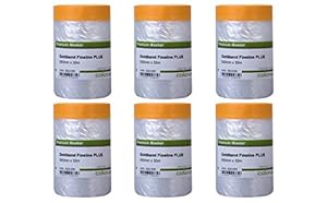 Colorus 6 x Goldband Abdeckfolie 55cm