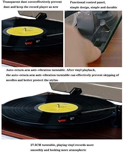Tourne-Disque, Tourne-Disque Vinyle, décoration de Salon de Style européen Moderne, phonographe rétro à l’ancienne CD Bande Radio Bluetooth Audio - Les Beatles, Paul McCartney, John Lennon, RIngo Starr, George Harrison Tourne-Disque, Tourne-Disque Vinyle, décoration de Salon de Style européen Moderne, phonographe rétro à l'ancienne CD Bande Radio Bluetooth Audio – Image 5