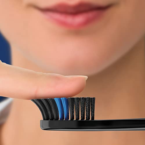Escova de Dente Oral-B Indicador Black Charcoal 3 Unidades