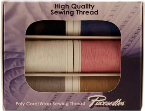Image of Brother XM2701 27-Stitch Sewing Machine and SASC706 6-Piece Pacesetter Sewing Thread