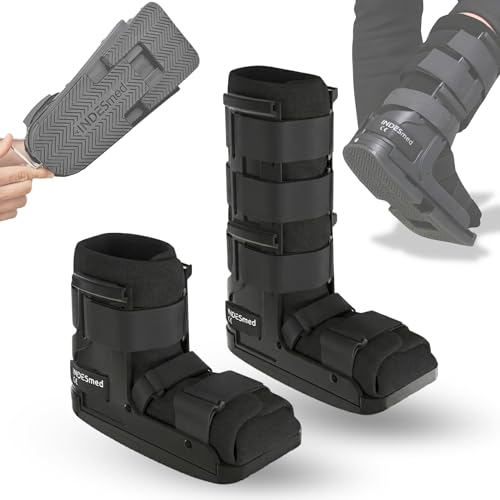 INDESMED Bota Walker 2 en 1 Ajustable Tallas 37-46 - Bota Corta y Larga