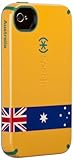  Speck Products CandyShell Rubberized Coque Rigide pour iPhone 4/4S Drapeau Australie Australia Multicolore