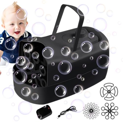 Máquina de burbujas para niños: el regalo perfecto de navidad y cumpleaños