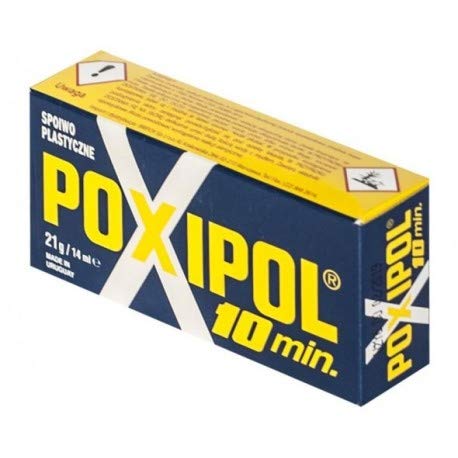 Pegamento bicomponente POIXPOL firme metal goma madera cerámica y otro 14 ml gris Cover
