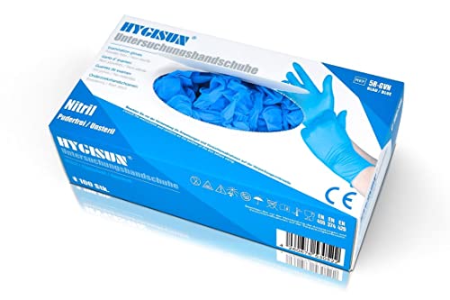HYGISUN Nitrilhandschuhe 100 Stück, Gr. L Cover