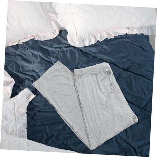 VALICLUD Calças De Pijama Masculinas 2 Peças Para Casa Calças De Pijama Soltas Casuais Para Dormir C