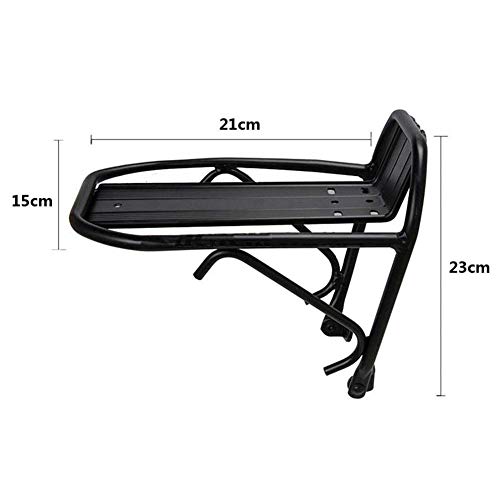 Hahawaii Bicycle Front Rack Aluminium Alloy Road Bike Mountain Carrier Rack Luggage Shelf Carriers Cargo Racks Black #TOP6
