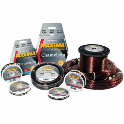 Maxima 12Pk Chameleon 50M 4Lb Line 12 Pack, Brown #TOP24