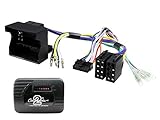 Universell einsetzbarer CAN-Bus Adapter für den Einbau eines Radios aus dem Zubehör (mit ISO-Anschluss) an Fahrzeuge mit Quadlock-Stecker.