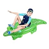 Excelente regalo: los flotadores para piscina son esenciales para la natación de los niños. Nuestros anillos de animales de dibujos animados son un gran regalo para tus hijos, ya que puedes interactuar con tus hijos y disfrutar del tiempo de la piscina.