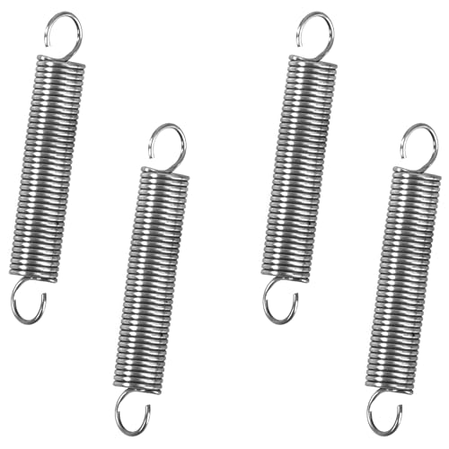 GUNGY Zugfedern 0.55x5x30mm mit Haken, 20 Stück