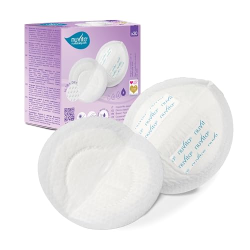 NUVITA 1202 Coppette assorbilatte giorno e notte - 60 pz, protezione ultra-assorbente, morbide e comode, confezionate...