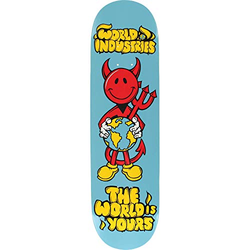World Industries Skateboard Deck Devilman The World is Yours 8.25