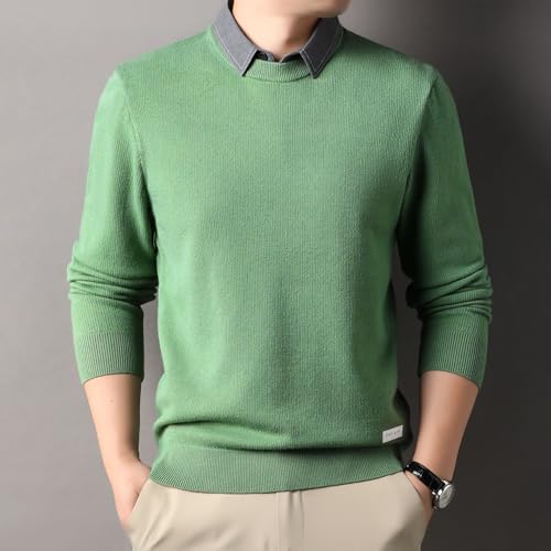 Pull de vacances homme tricoté décontracté et chaud pour soirées d'hiver