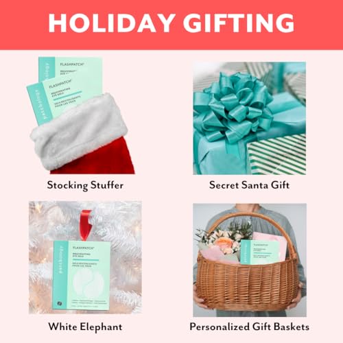 image for Patchology Under Eye Gel Patches – Natural Eye Masks for Puffy Eyes,