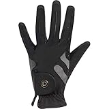 Dublin Cool-It Gel Riding Glove Black/Grey Adults Medium
