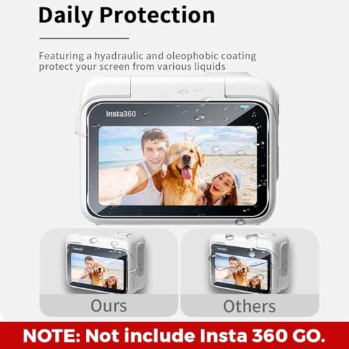 Image of Action Pro Screen Protector Camera Lens Compatible With Insta360 GO3 HD Camera(Set-2 /4Pieces)