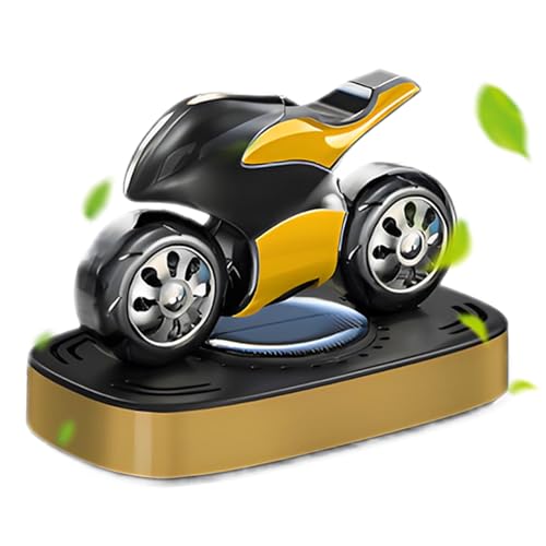 車用の太陽電池清らかいエアフレッシュナー - ソーラーカーエアの鮮度|オートバイ用の臭気中和剤|耐久性のある太陽電池式、回転した空気清潔、Dの臭気中和剤