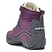 Manfen Women's Dimo Waterproof Hiking Boots Outdoor Winter Walking Ankle Shoes Purple Size 6.5