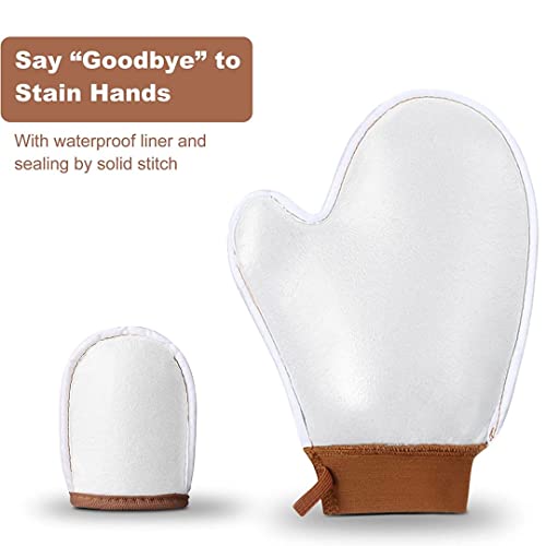 Sanfery Self Tanner Mitt - Self Tanning Mitt Applicator With【Us Patent】Tanning Glove For Self Tan Mitt Applicator, Back Applicator, Mini Self Tan Mit, 3 Set Tanning Mitts Self Tanner Glove, Tan Glove #TOP4