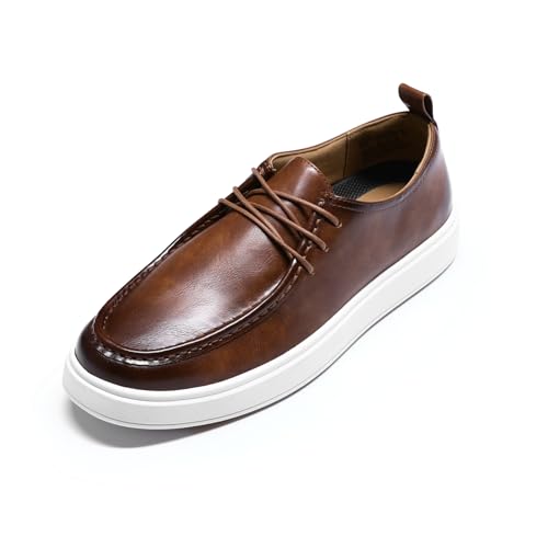 Allthemen Chaussures en Cuir Homme Casual Formal Derbies à Lacets Conduite Plat Comfort Oxford...
